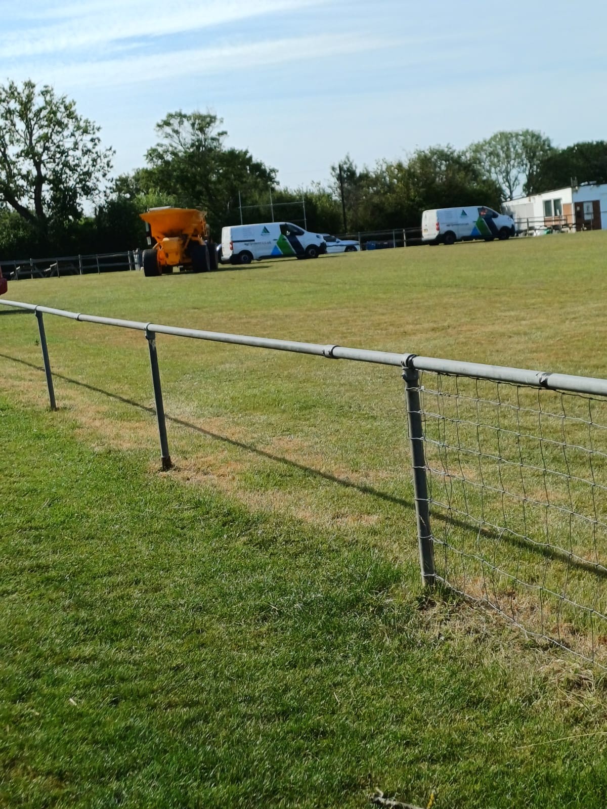 Tree Safety and Drainage Improvement Works Underway at Buxted Recreation Ground